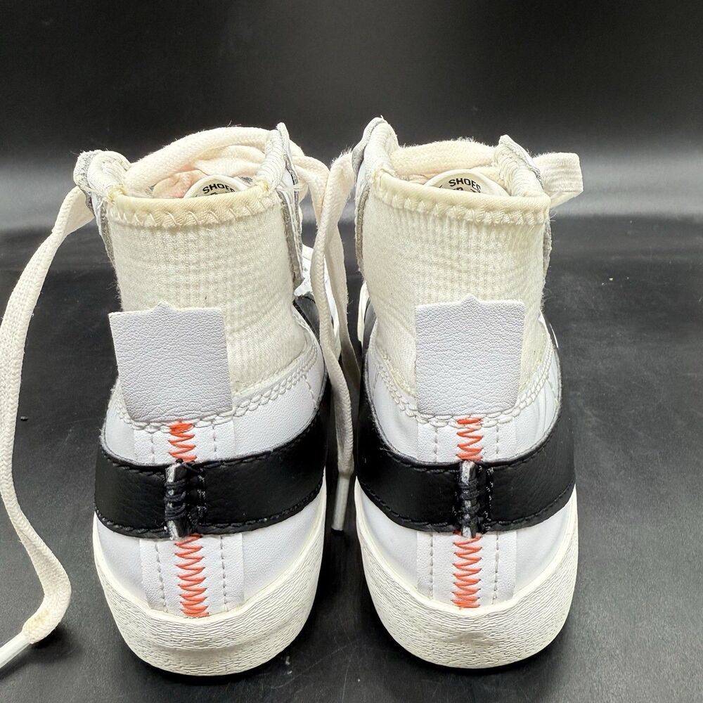 Nike Blazer '77 Jumbo Mid Womens size 6.5 Large Check White Black DQ1471-100 - Picture 4 of 7